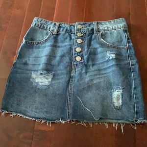 Tilly’s Jean skirt